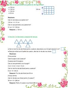 elemente intuitive de geometrie probleme rezolvate clasa a IV a 3