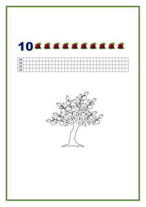 scrierea cifrelor grafisme clasa I 3