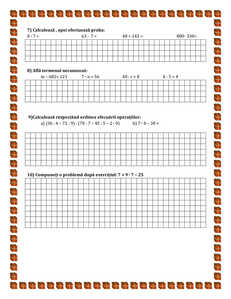 Test initial matematica clasa a III a p2