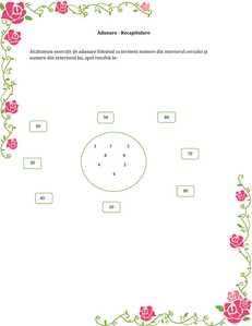 matematica si explorarea mediului fisa de lucru consolidare adunarea fara trecere peste ordin. ne jucam