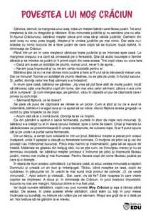 povestea lui mos craciun, evaluare substantiv scoalalatimp.net