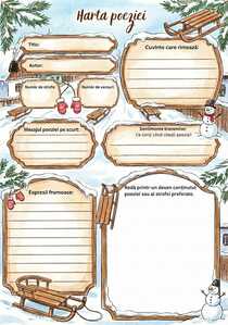 harta textului iarna pe ulita