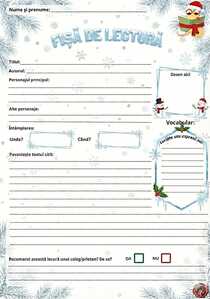 fisa de lectura mos craciun fisa de lectura mos craciun