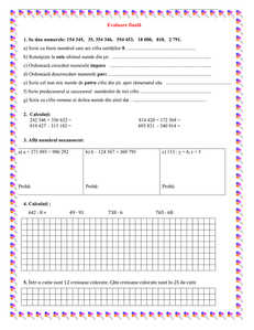 evaluare finala 1